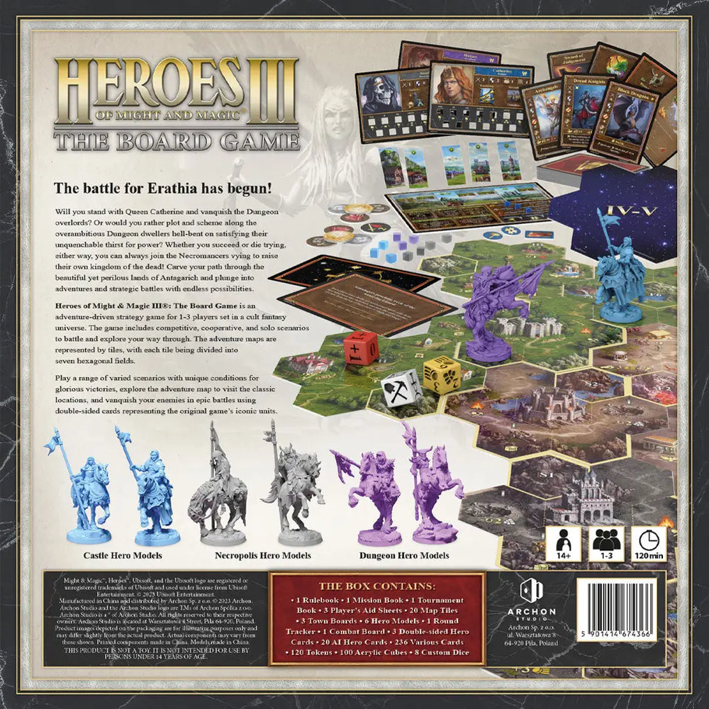 Heroes of Might & Magic III (EN) - Archon Studio - Board Games