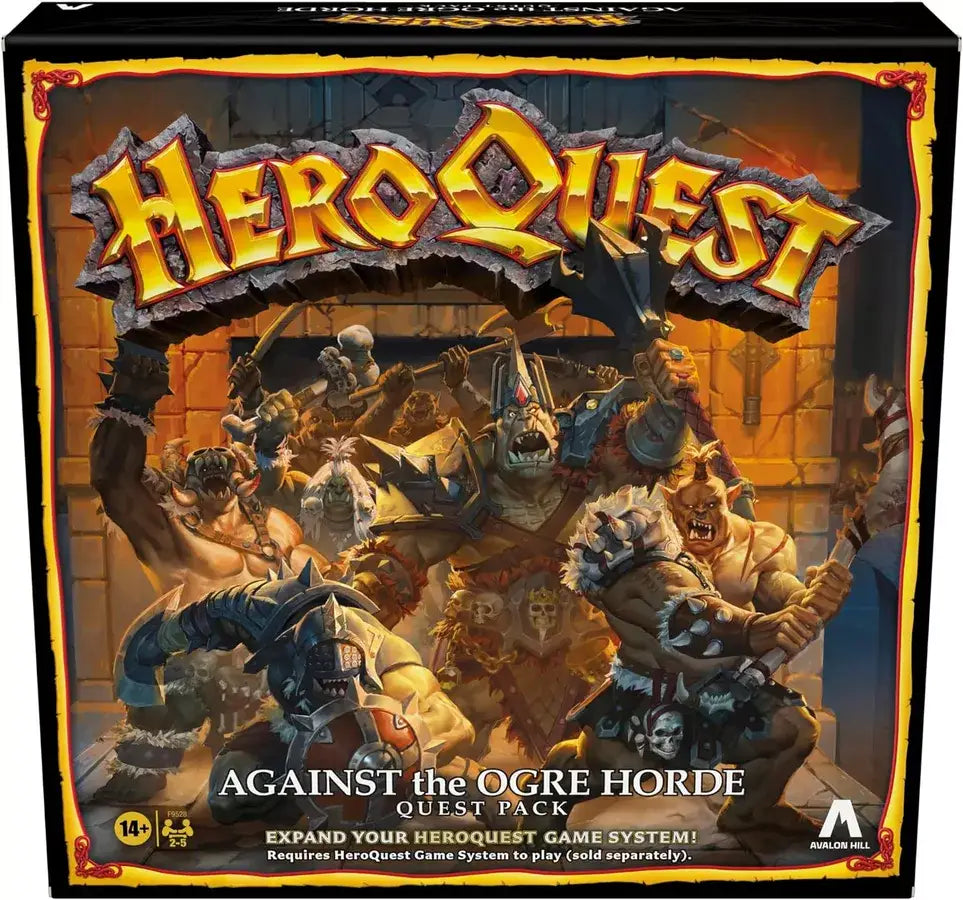 HeroQuest: Against the Ogre Horde (EN) - Hasbro - Board Games