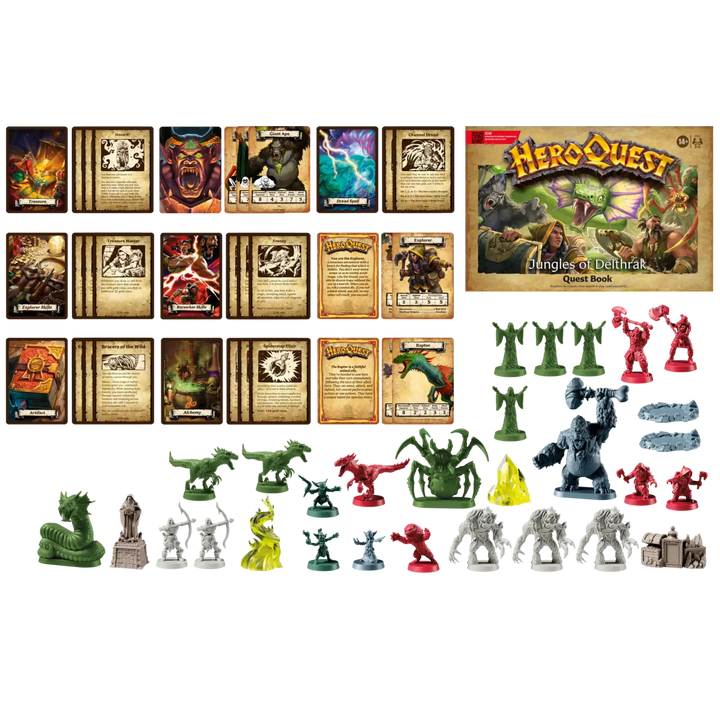 HeroQuest: Jungles of Delthrak (EN) - Hasbro - Board Games