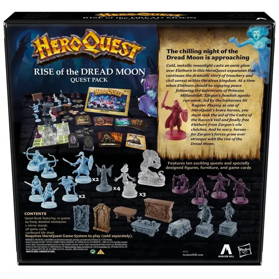 HeroQuest: Rise of the Dread Moon (EN) - Hasbro - Board Games