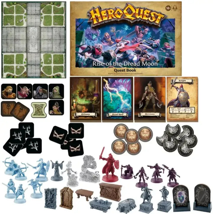 HeroQuest: Rise of the Dread Moon (EN) - Hasbro - Board Games