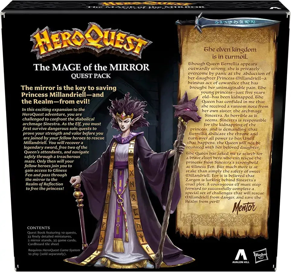 HeroQuest: The Mage of the Mirror (EN) - Hasbro - Board Games