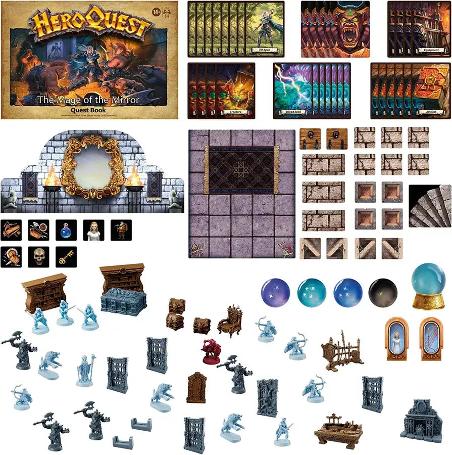 HeroQuest: The Mage of the Mirror (EN) - Hasbro - Board Games