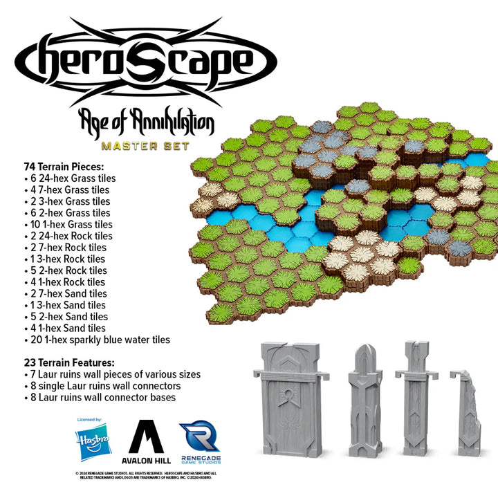 HeroScape: Age of Annihilation - Master Set (EN) - Renegade Game Studios - Miniature Games