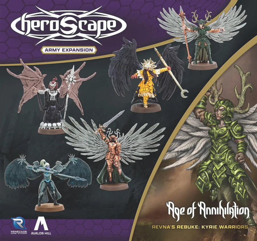 HeroScape: Revnas Rebuke - Kyrie Warriors (EN) - Renegade Game Studios - Miniature Games