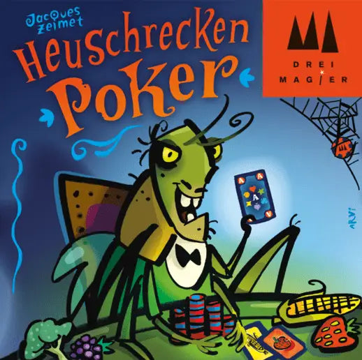 Heuschrecken Poker (DE/NL/IT/EN/FR) - Drei Magier Spiele - Board Games