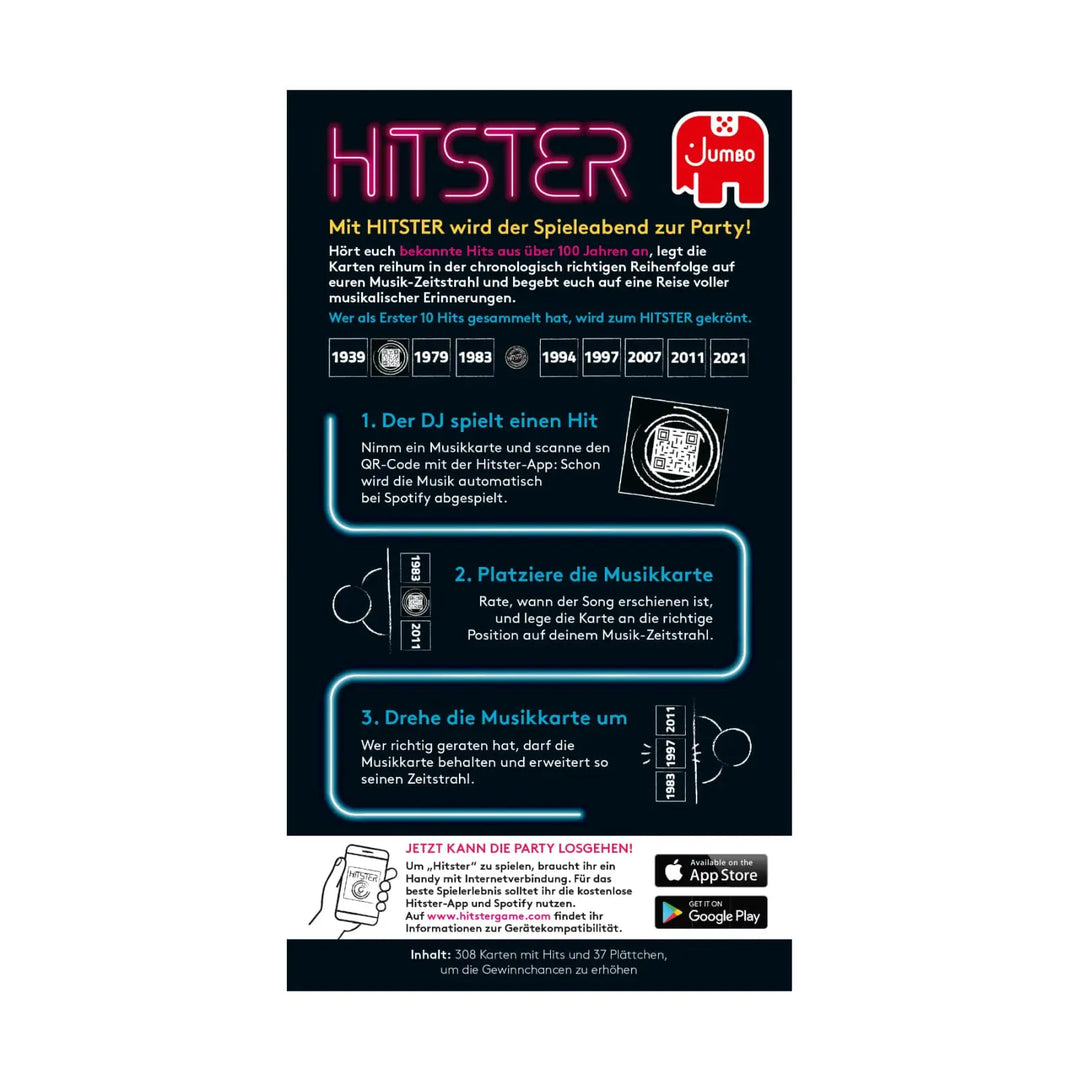 Hitster (DE) - Jumbo Spiele Gmbh - Board Games