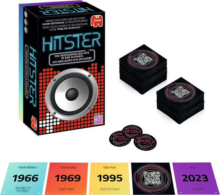 Hitster: Schweizer Edition (DE) - Jumbo Spiele Gmbh - Board Games