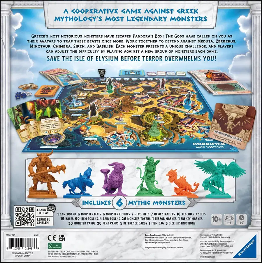 Horrified: Greek Monsters (EN) - Ravensburger - Board Games