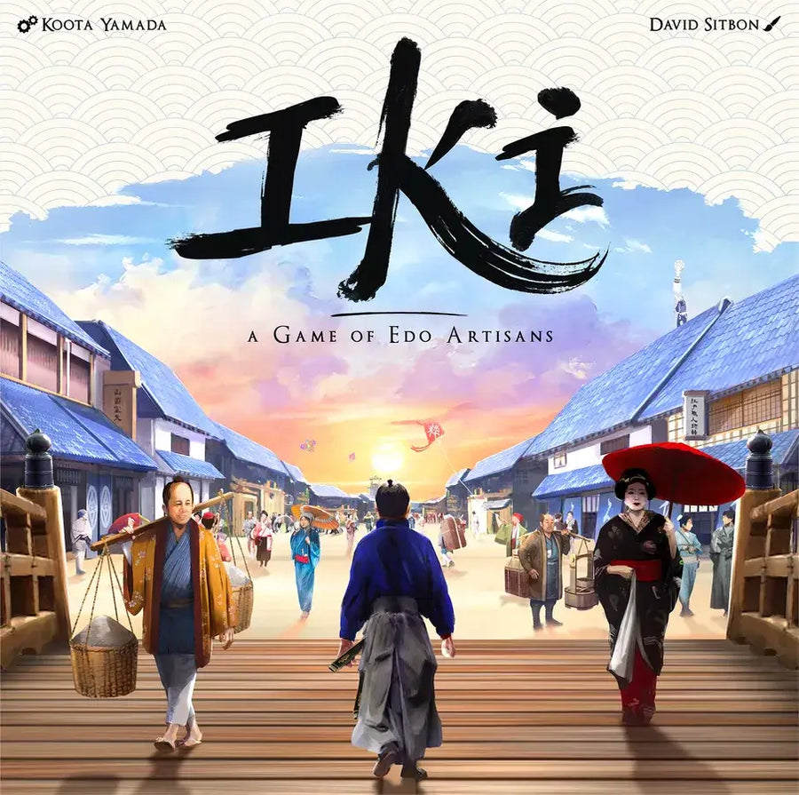 Iki: A Game of Edo Artisans (EN) - Sorry We Are French - Board Games