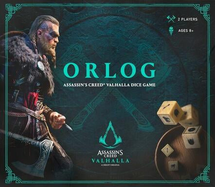 Assassins Creed Valhalla Orlog Dice Game (EN/FR) - Corax Games - Board Games