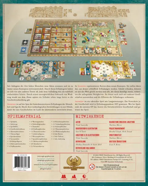 Inventions - Evolution of Ideas (DE) - Skellig Games - Board Games