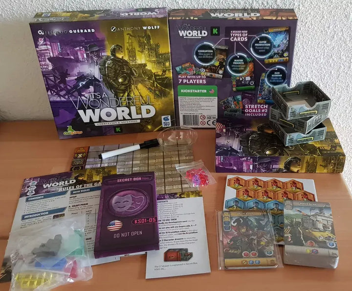 It’s a Wonderful World: Corrpution & Ascension (EN) - Lucky Duck Games - Board Games