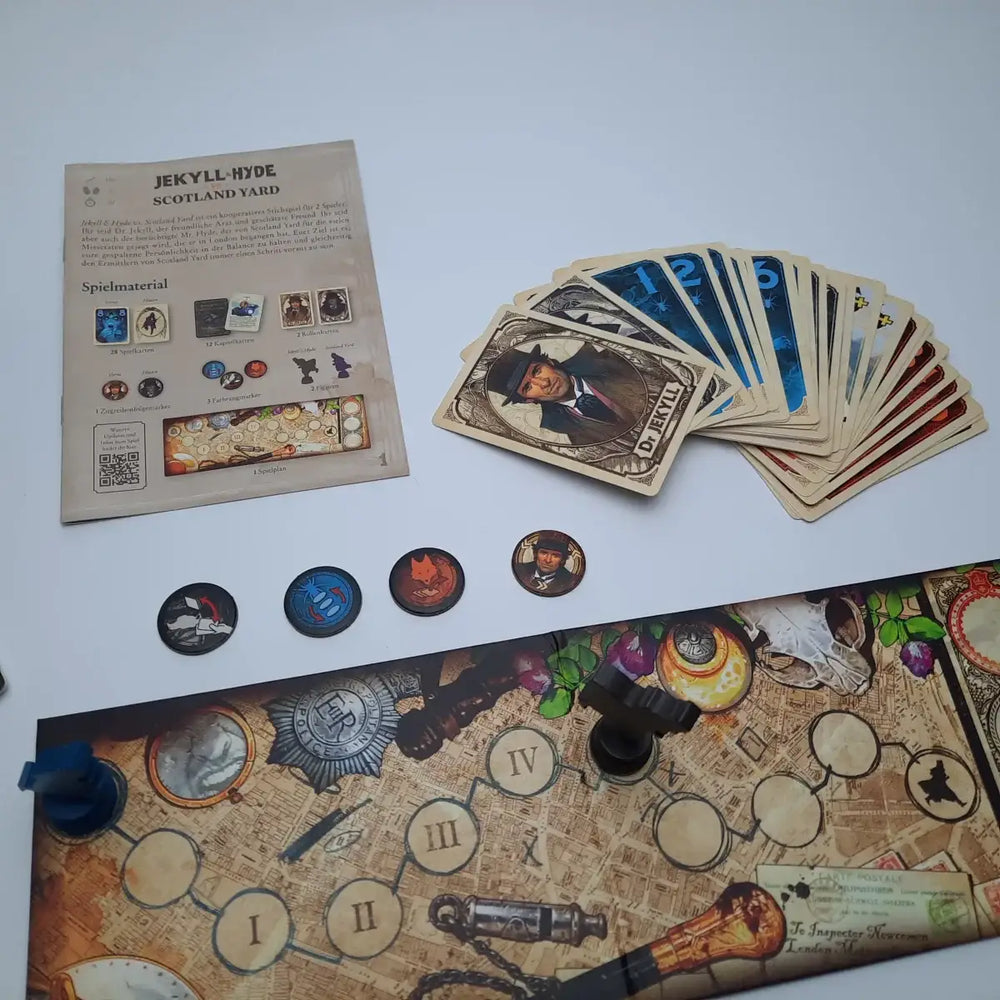 Jekyll & Hyde vs Scotland Yard (DE) - Mandoo Games - Board Games