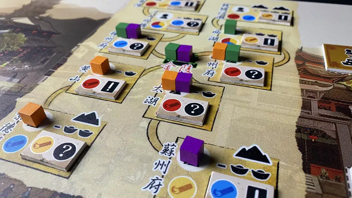 Jiangnan: Life of Gentry - Deluxe Edition (EN) - Moaideas Game Design - Board Games