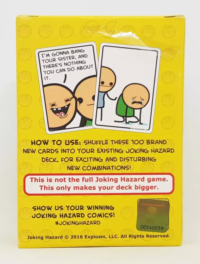 Joking Hazard - Deck Enhancement 2 (EN) - Breaking Games - Board Games