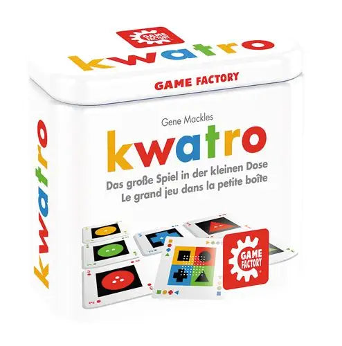 Kwatro (DE/FR) - Game Factory - Board Games