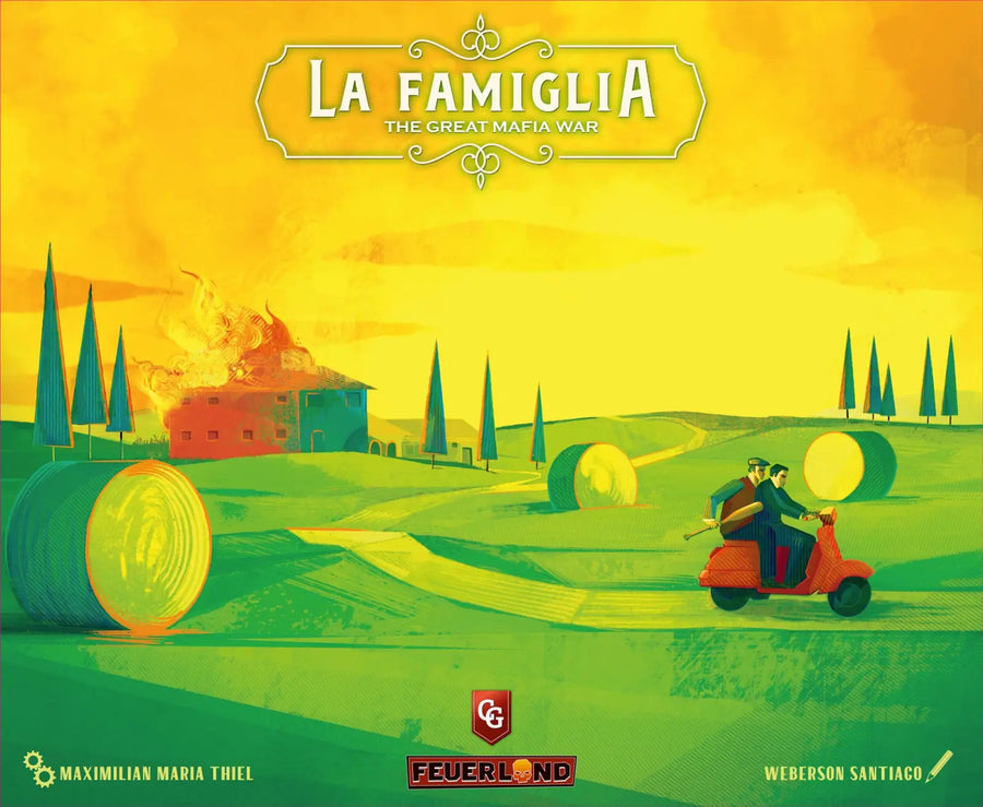 La Famiglia: The Great Mafia War (DE/EN) - Feuerland Spiele - Board Games