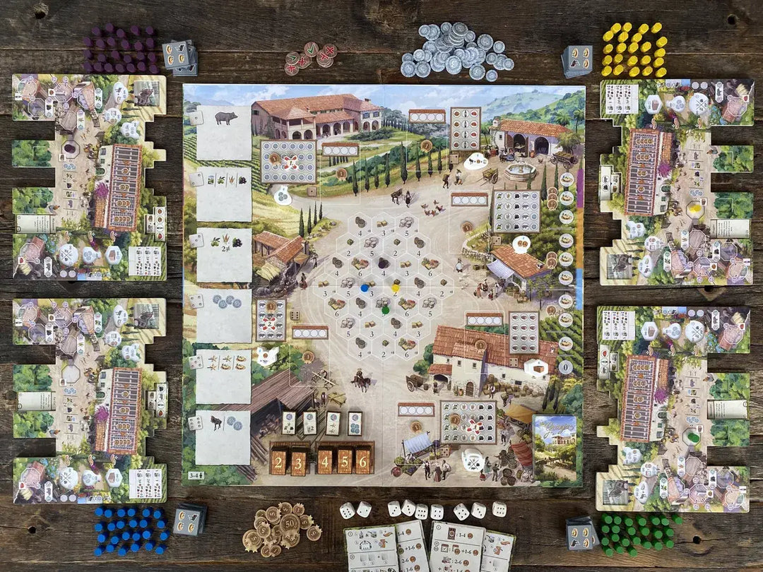 La Granja: Deluxe Master Set - Kickstarter (EN) - Board&Dice - Board Games