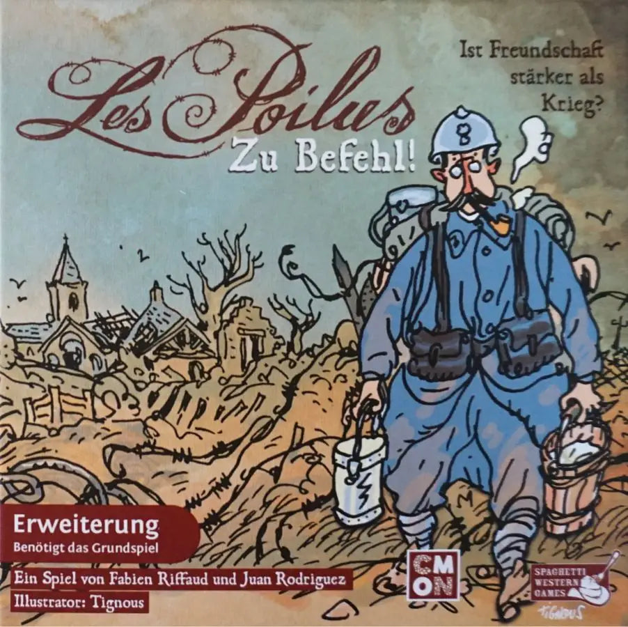 Les Poilus: Zu Befehl! (DE) - Cool Mini or Not - Board Games