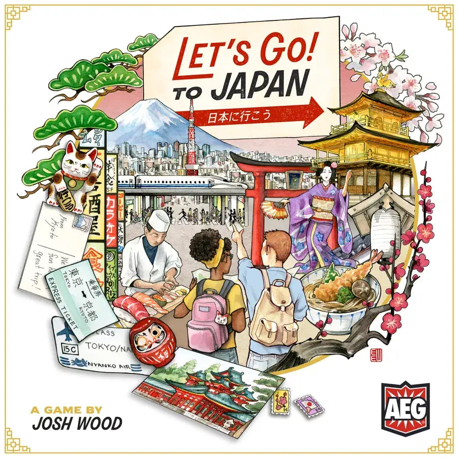 Let’s Go! To Japan (EN) - Alderac Entertainment Group - Board Games