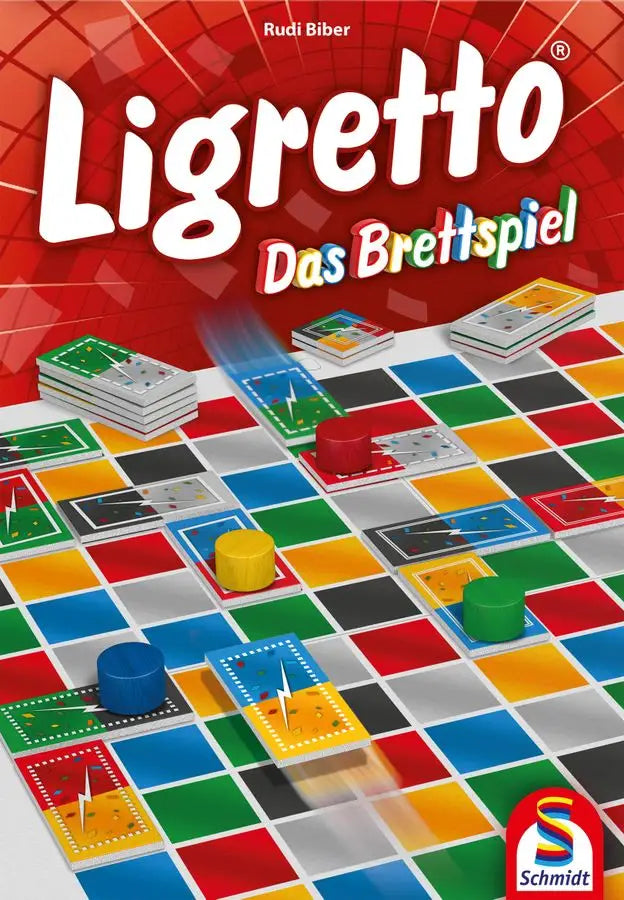 Ligretto - Das Brettspiel (DE/FR) - Schmidt Spiele - Board Games