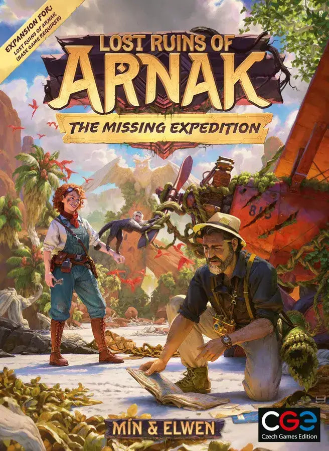 Lost Ruins of Arnak: The Missing Expedition (EN) - Czech Games Edition - Board Games