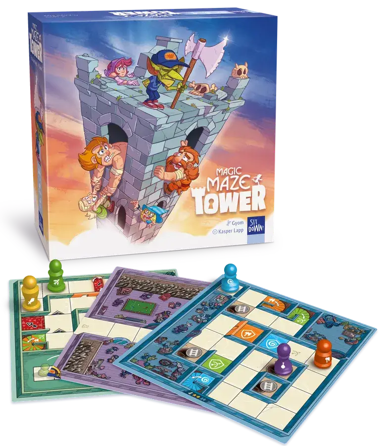 Magic Maze: Tower (EN) - Sit Down! - Board Games