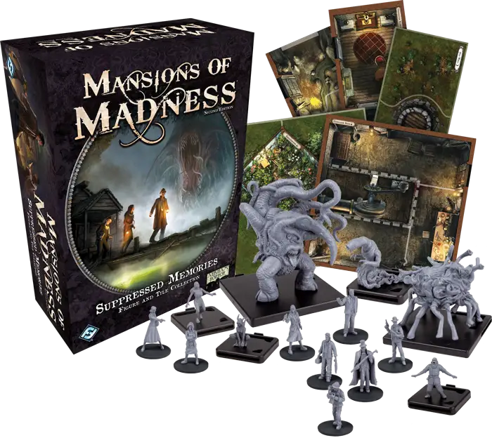 Mansions of Madness: Suppressed Memories Figure and Tile Collection (engl.) - Fantasy Flight Games - Board Games