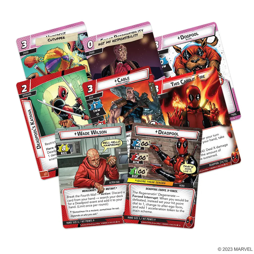 Marvel Champions: Deadpool (EN) - Fantasy Flight Games - Card Games