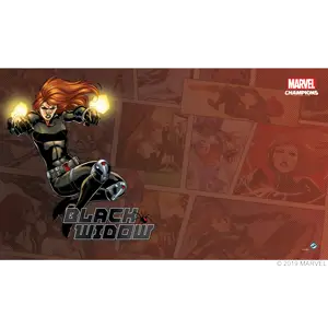 Marvel Champions Game Mat: Black Widow - Fantasy Flight Games - Accessories