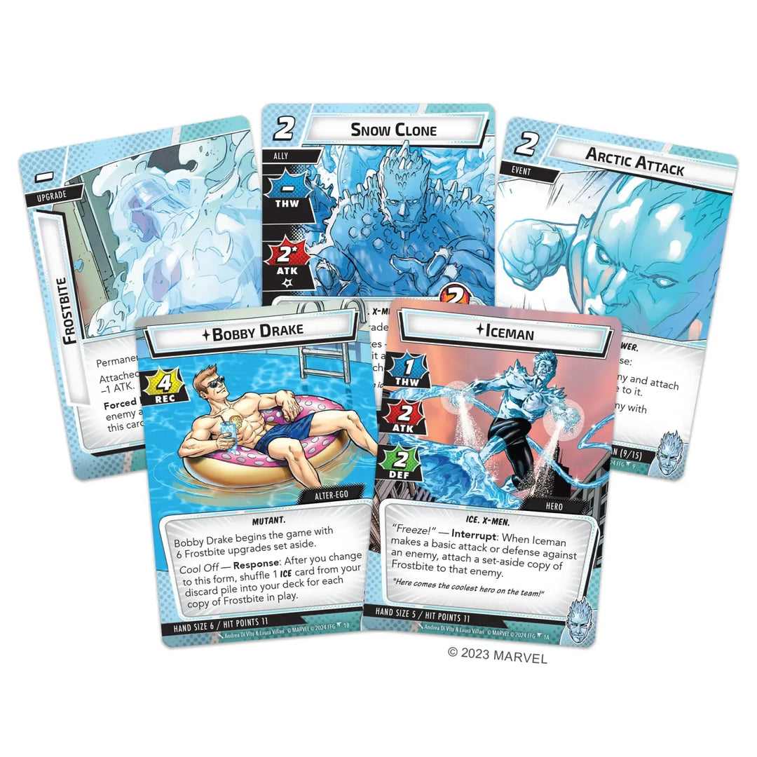 Marvel Champions: Iceman (EN) - Fantasy Flight Games - Card Games