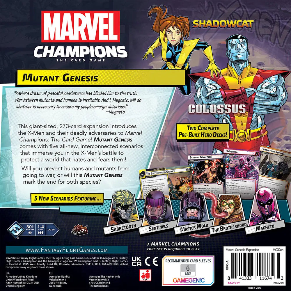 Marvel Champions: Mutant Genesis (EN) - Fantasy Flight Games - Card Games