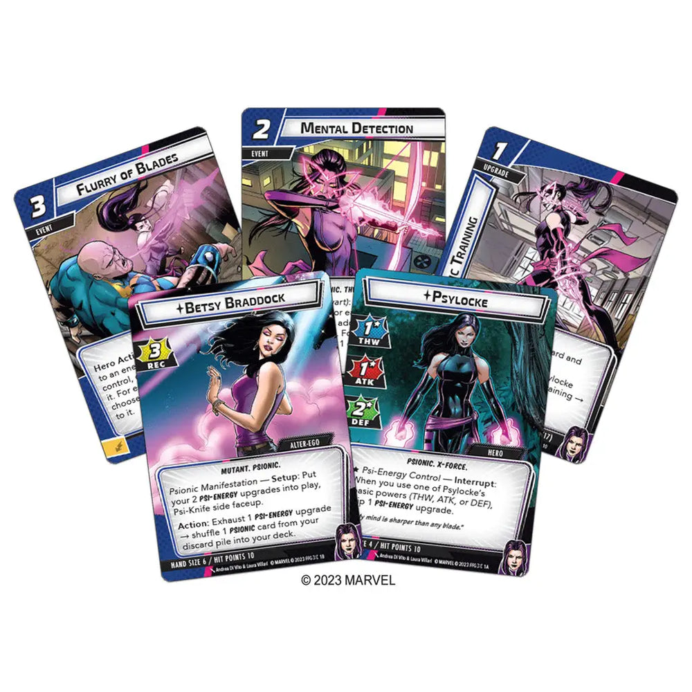 Marvel Champions: Psylocke (EN) - Fantasy Flight Games - Card Games