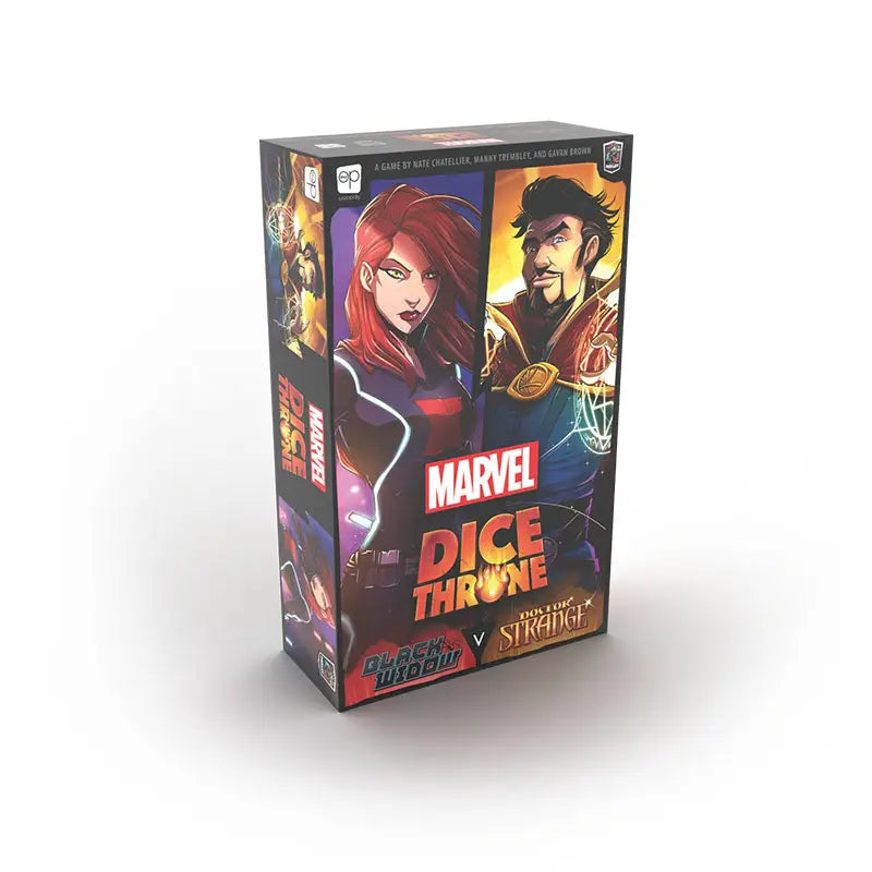 Marvel: Dice Throne - Black Widow vs. Dr. Strange (EN) - Roxley Games - Board Games