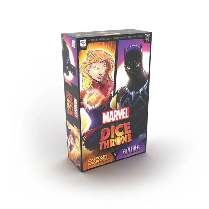 Marvel: Dice Throne - Captain Marvel vs. Black Panther (EN) - Roxley Games - Board Games