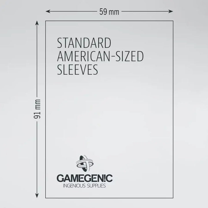 Prime Sleeves: Board Game - Standard American - Green (60)