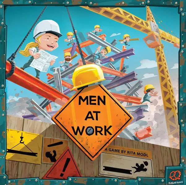 Men at Work (EN) - Pretzel Games - Board Games