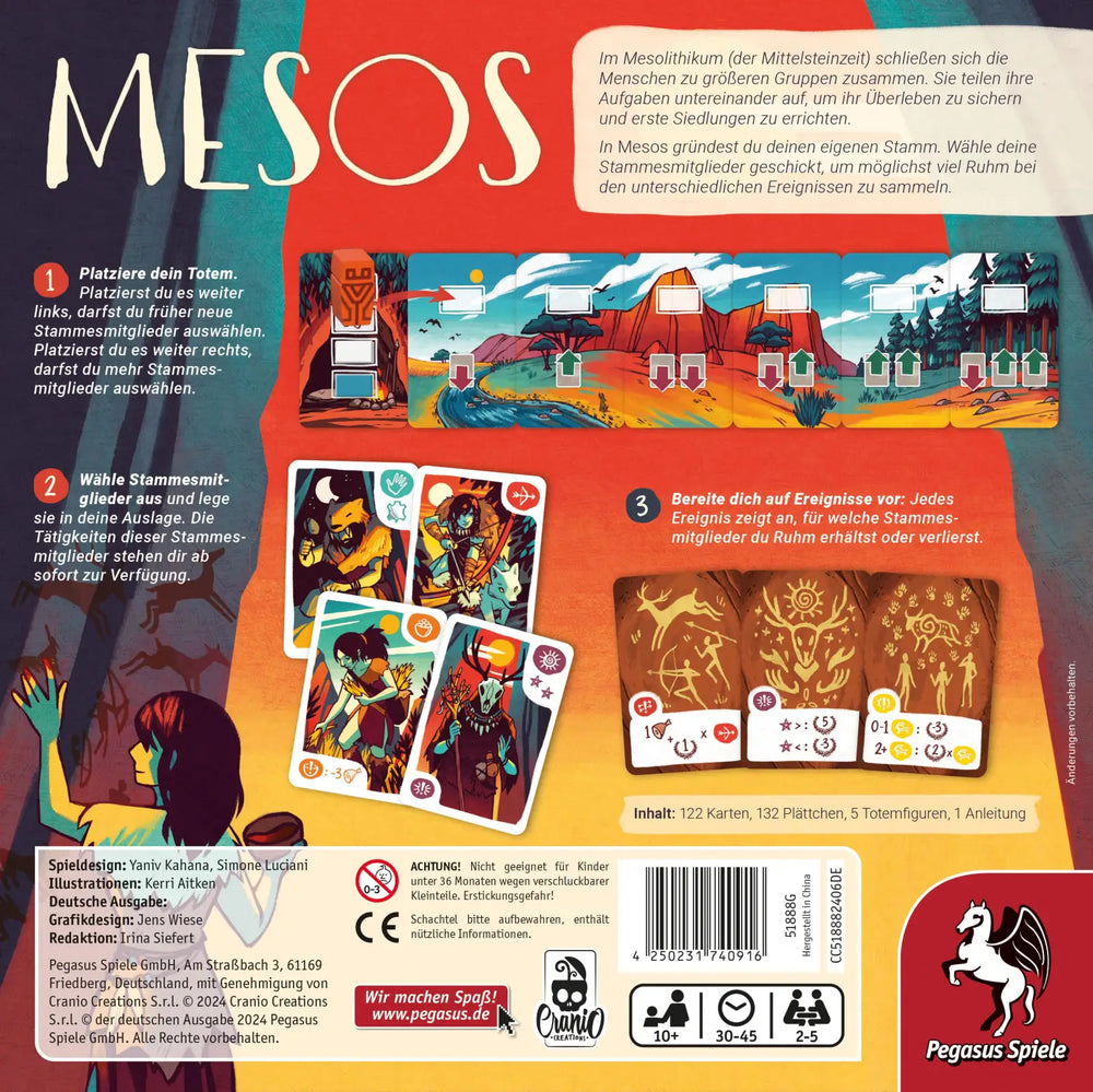 Mesos (DE) - Pegasus Spiele - Board Games