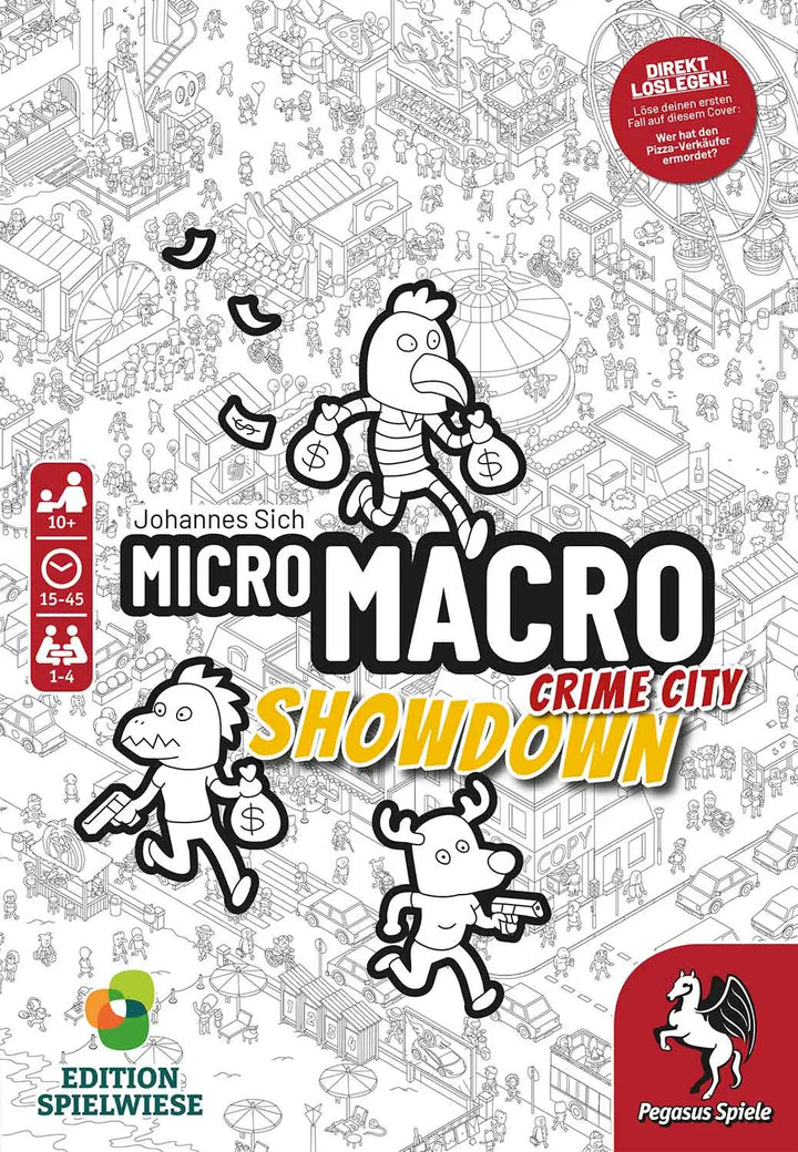 MicroMacro: Crime City 4 - Showdown (DE) - Pegasus Spiele - Board Games