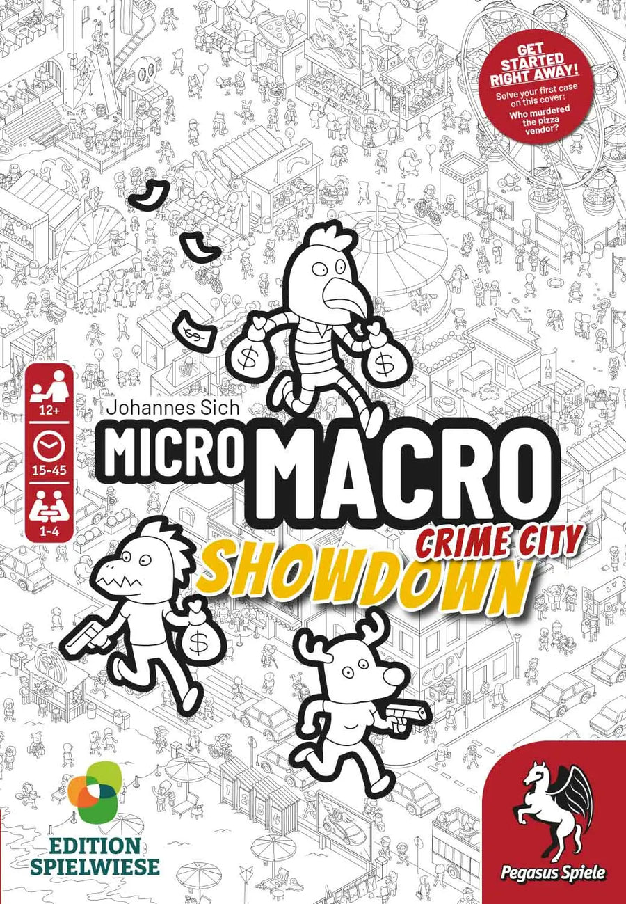 MicroMacro: Crime City 4 - Showdown (EN) - Pegasus Spiele - Board Games