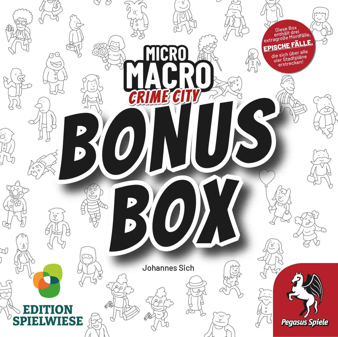 MicroMacro: Crime City - Bonus Box (DE) - Pegasus Spiele - Board Games