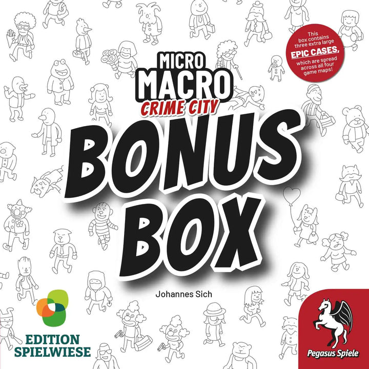 MicroMacro: Crime City - Bonus Box (EN) - Pegasus Spiele - Board Games