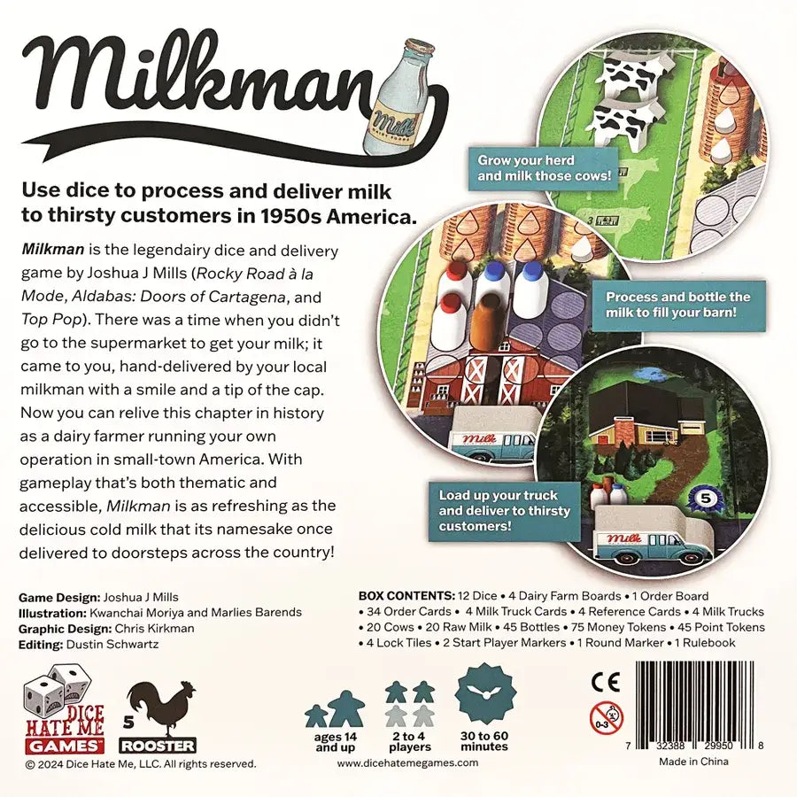 Milkman (EN) - DIce Hate Me Games - Board Games