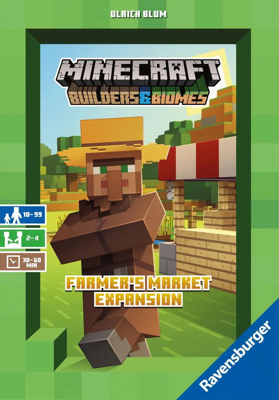 Minecraft Builders and Biomes: Farmers Market (DE/EN/FR/IT/NL) - Ravensburger - Board Games