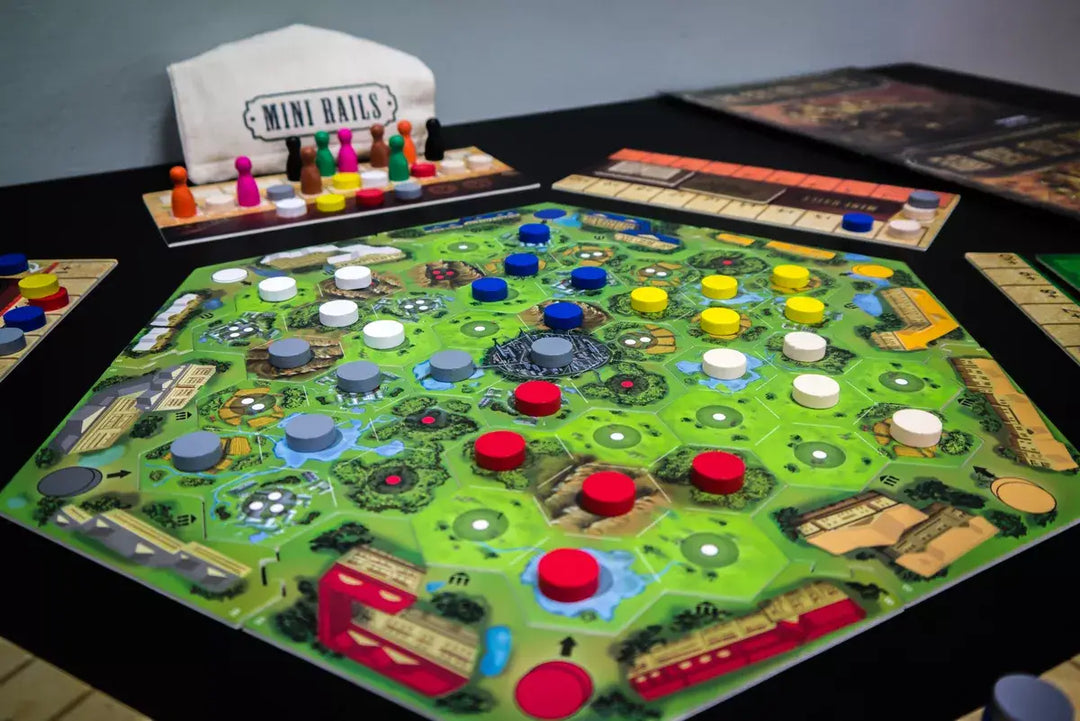 Mini Rails (EN) - Moaideas Game Design - Board Games