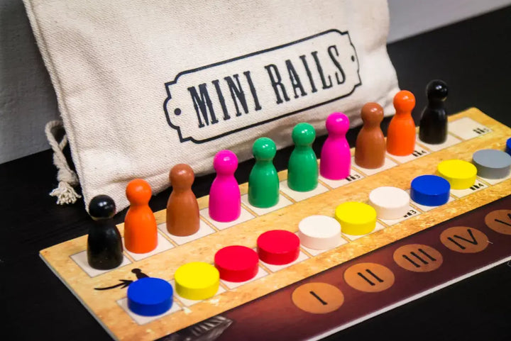 Mini Rails (EN) - Moaideas Game Design - Board Games