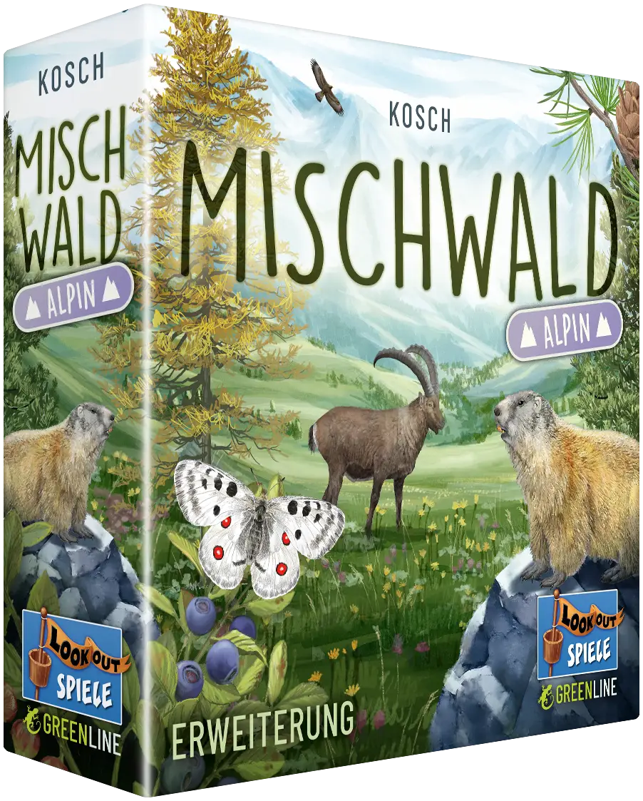 Mischwald: Alpin (DE) - Lookout Spiele - Board Games