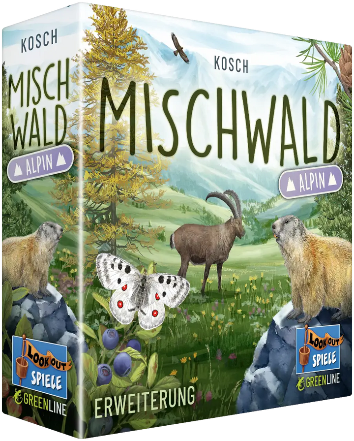 Mischwald: Alpin (DE) - Lookout Spiele - Board Games