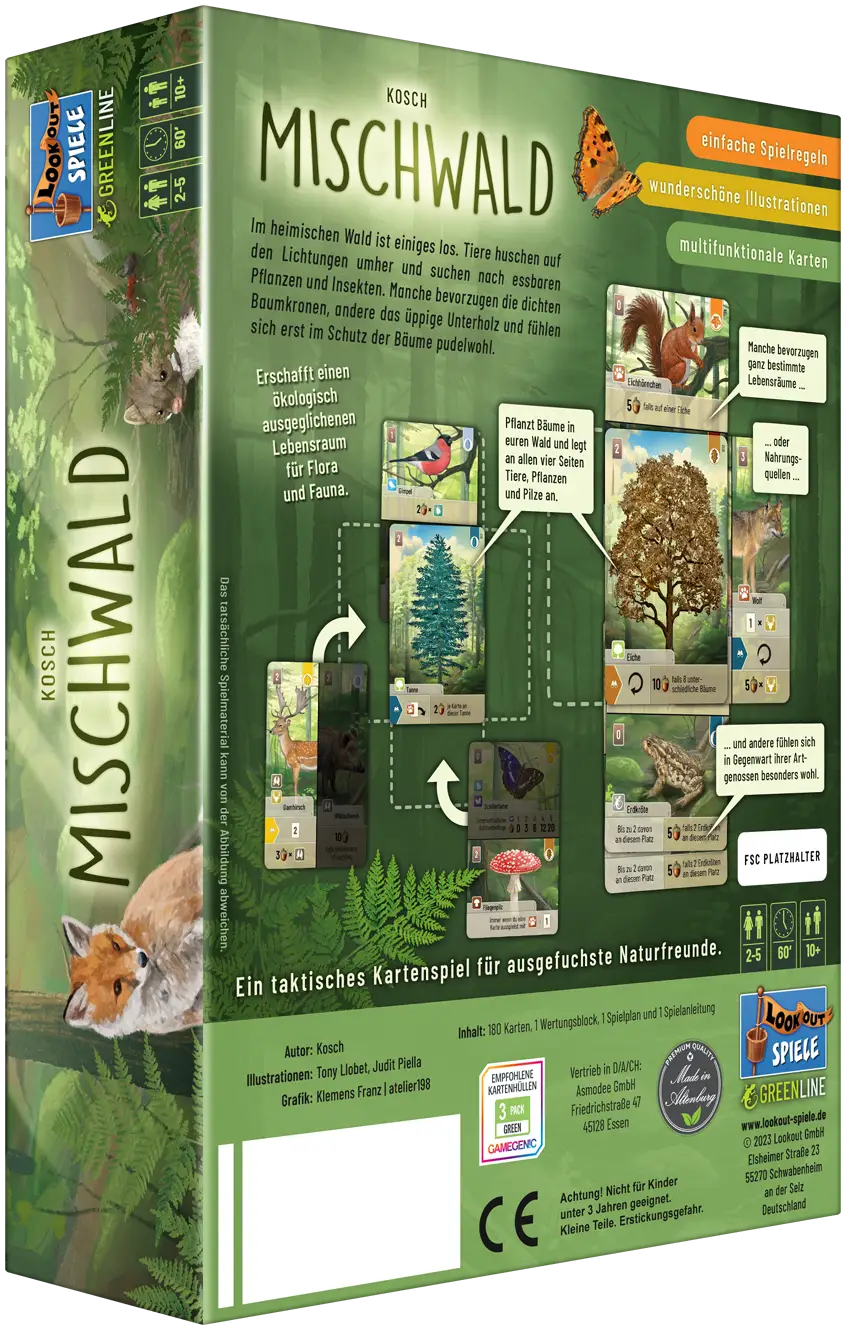 Mischwald (DE) - Lookout Spiele - Board Games